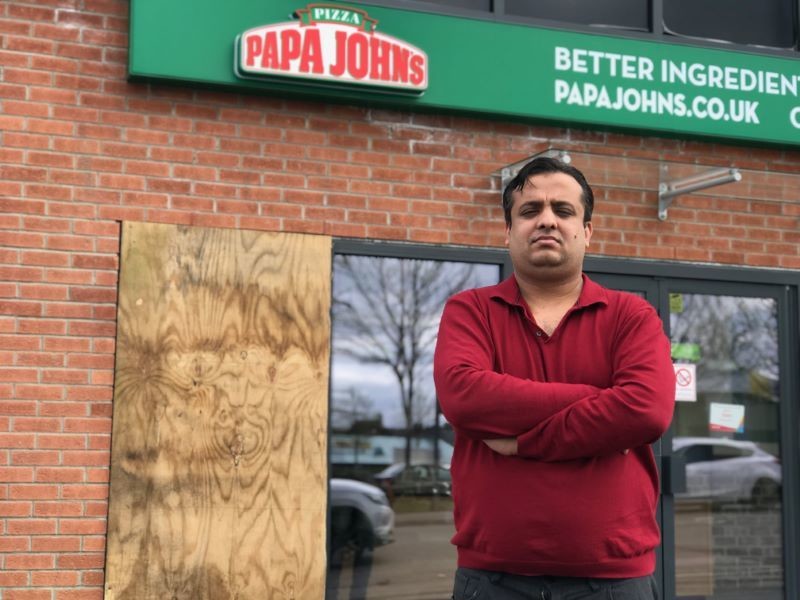 Other image for Takeaway boss’s break-in misery